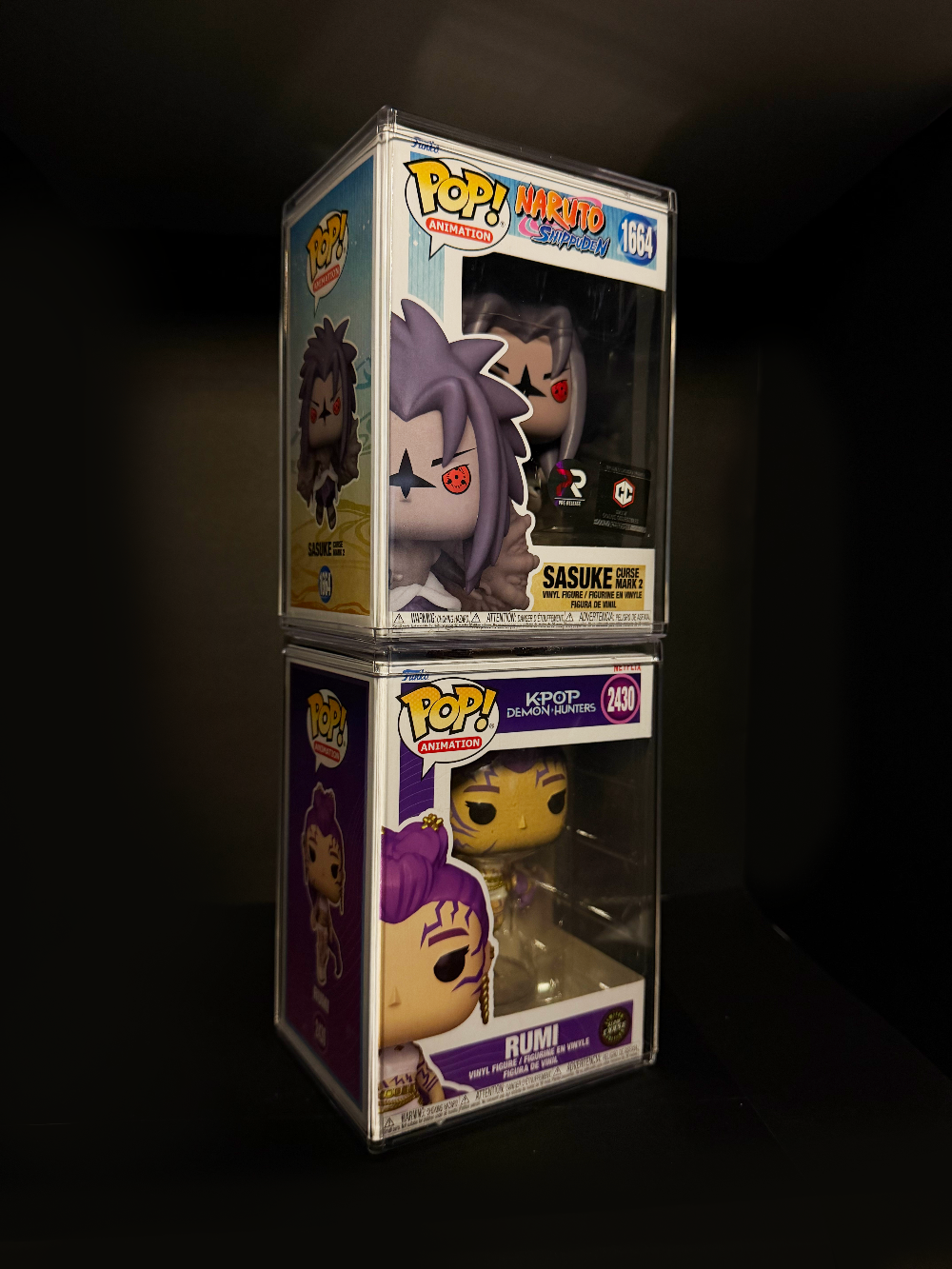 Stackable Plastic Thick Funko Protectors | Hardstacks