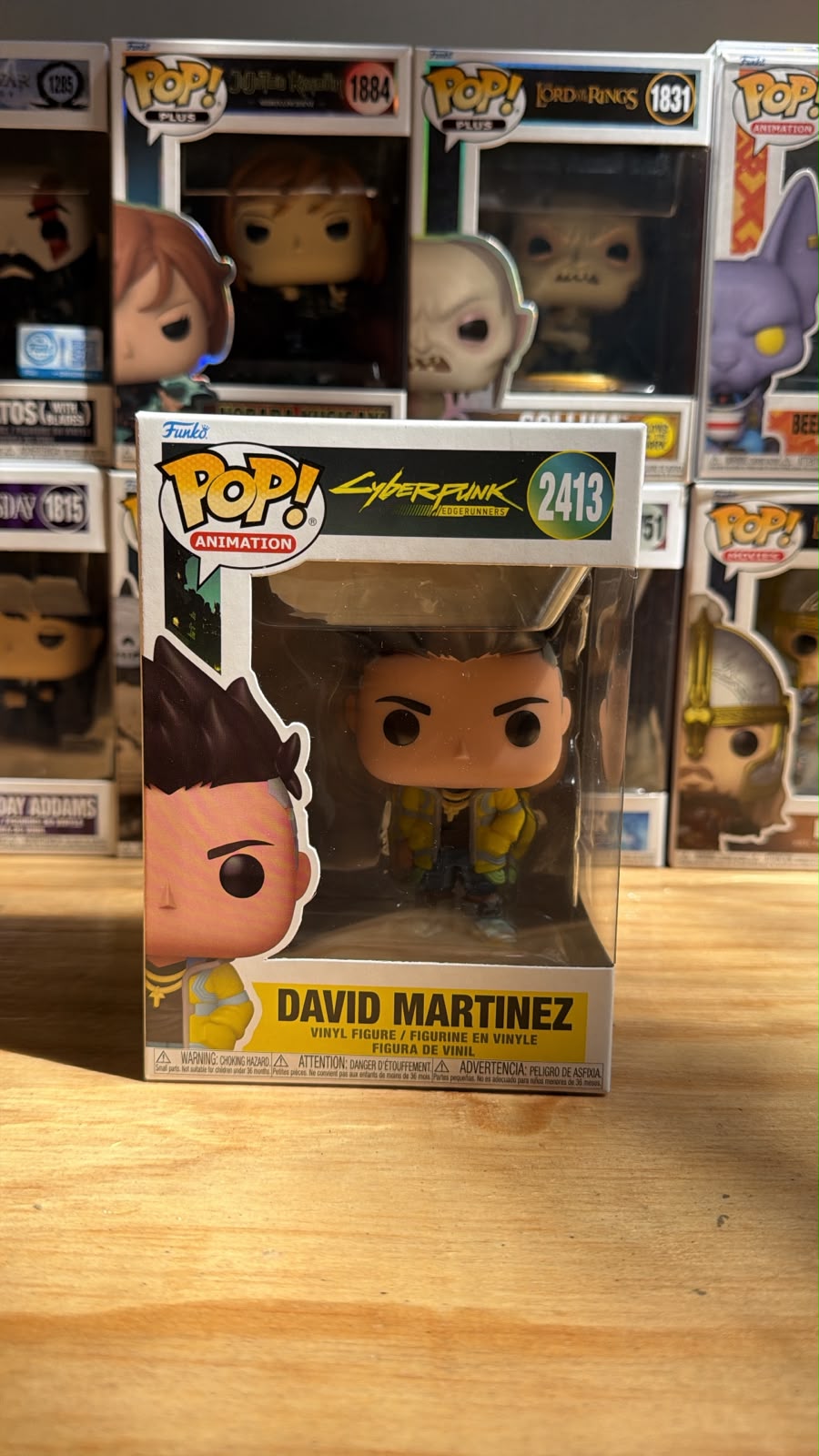 Funko Pop cyberpunk david Martinez 2413