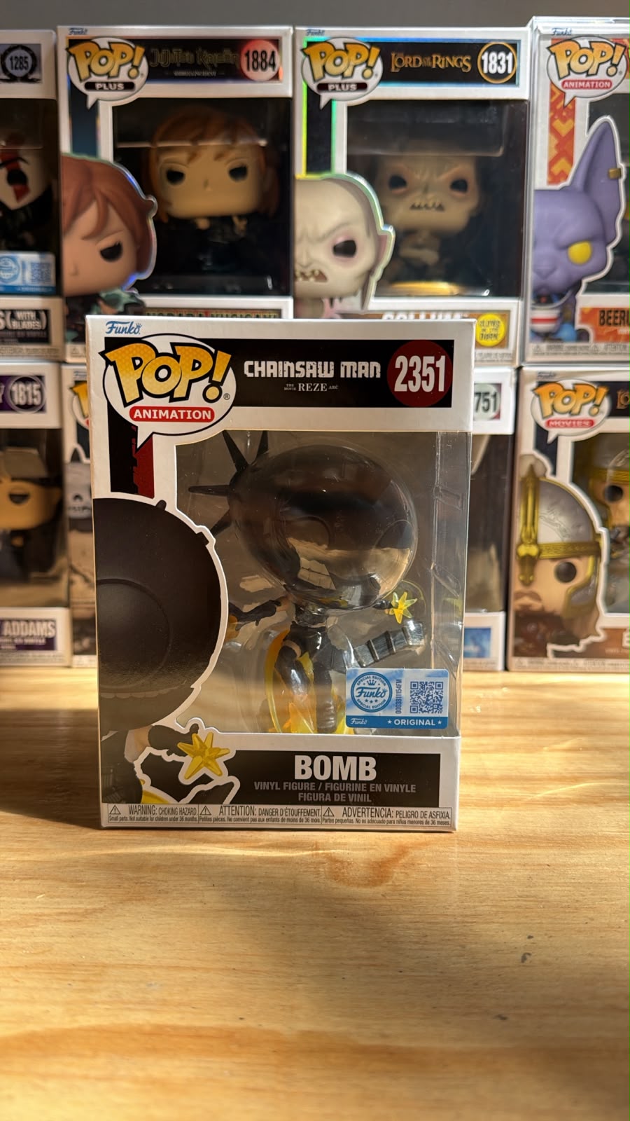 Funko Pop Chainsaw man Bomb Exclusive 2351
