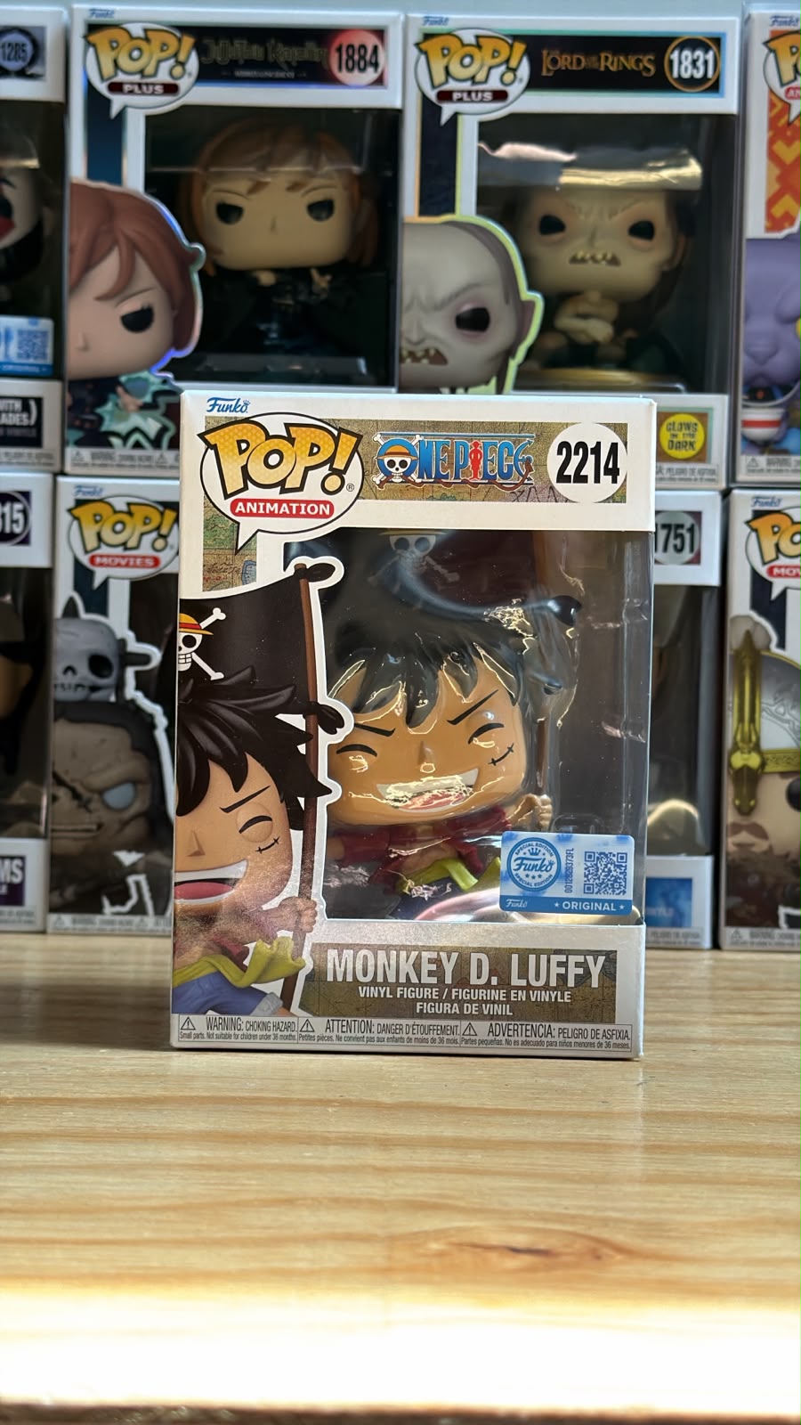 Funko Pop One Piece Monkey D. Luffy Exclusive 2214