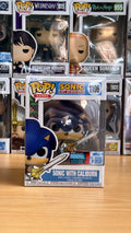 Funko Pop Sonic the Hedgehog Sonic with Caliuburn Fall convention exclusive 1106