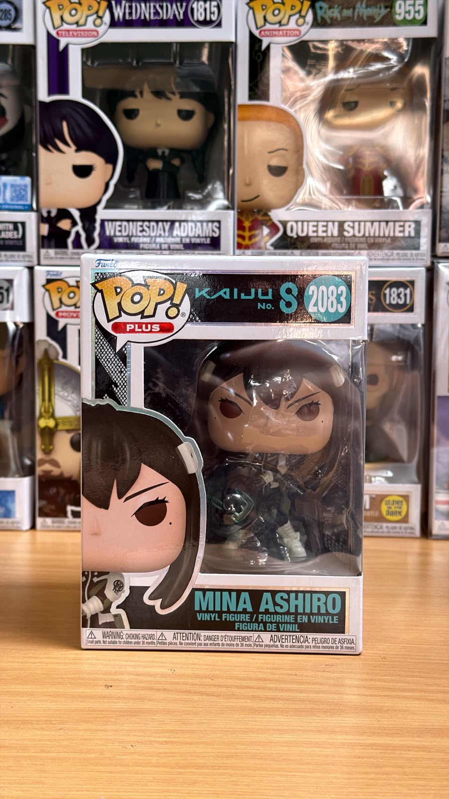 Funko Pop Kaiju no8 Mina Ashiro Pop Plus 2083