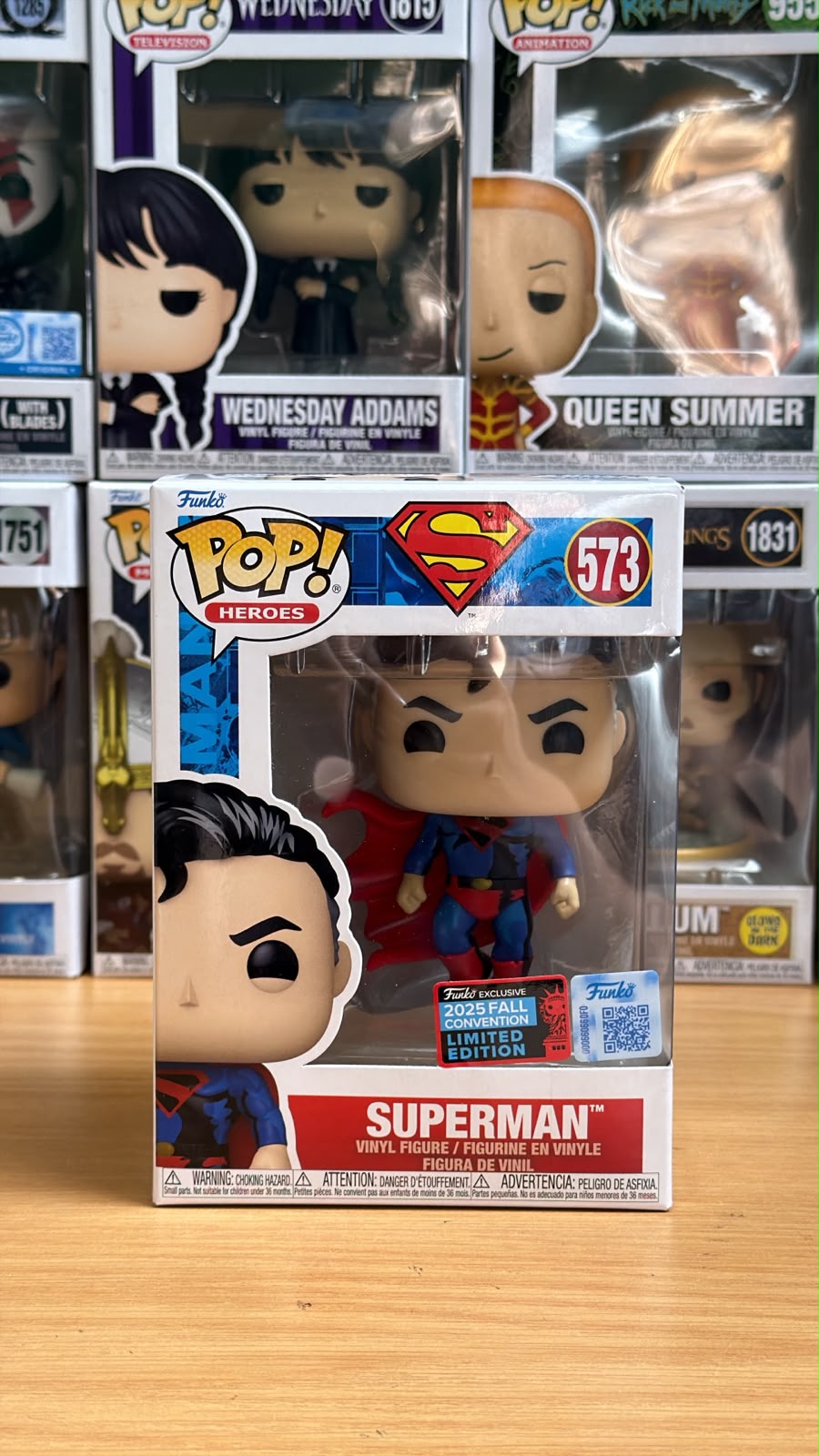 Funko Pop Superman 2025 Fall convention exclusive 573