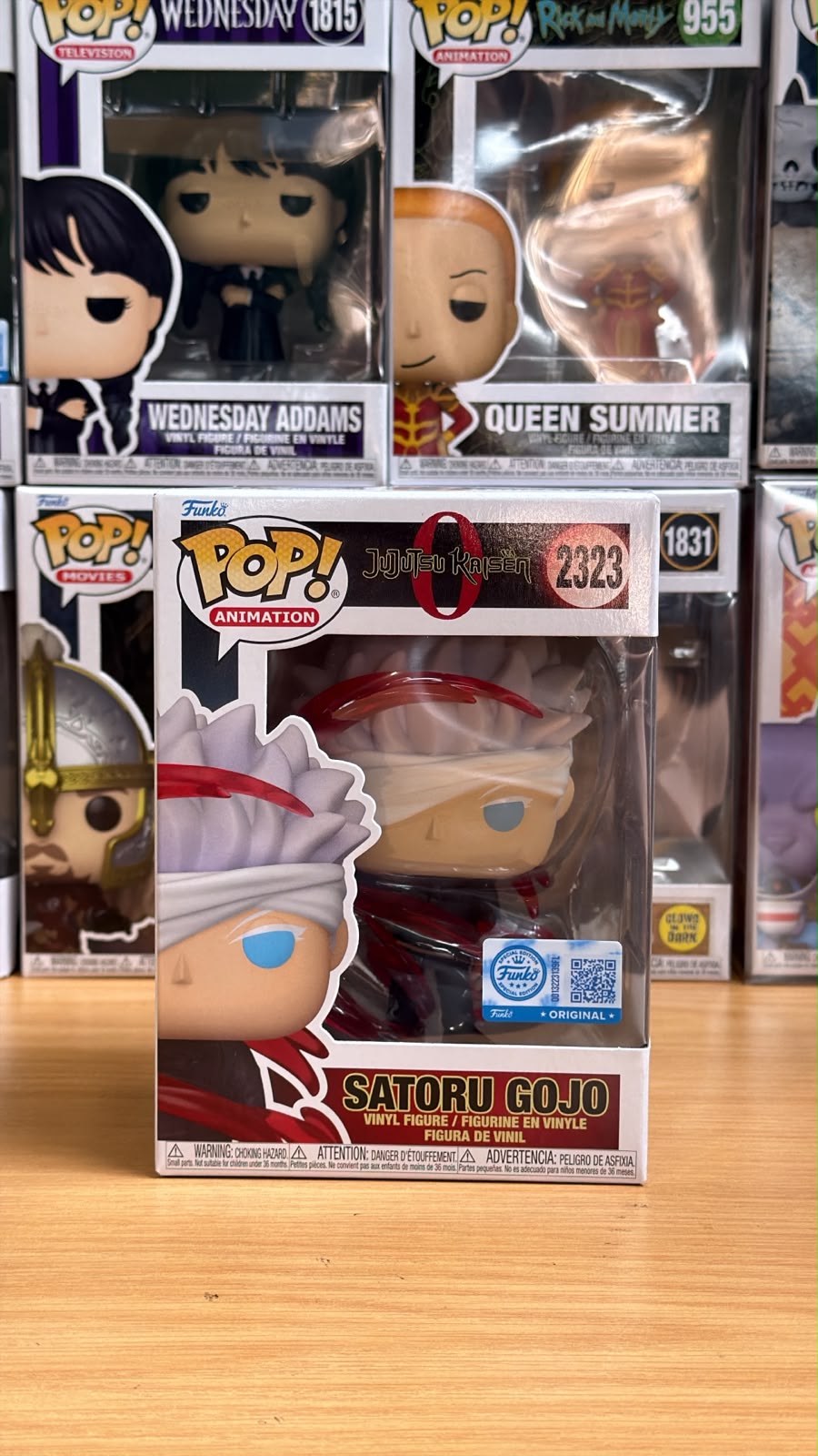 Funko Pop JJK Zero Satoru Gojo Exclusive 2323