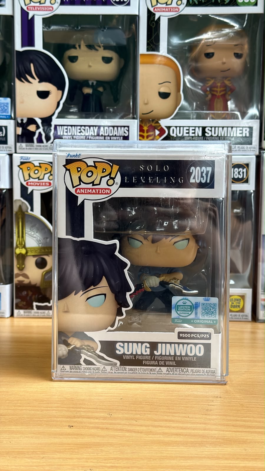 Funko Pop Solo Leveling Sung Jinwoo Limited Edition 2037