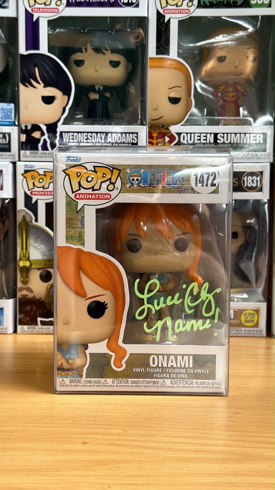 Funko Pop One Piece Onami Signed 1472