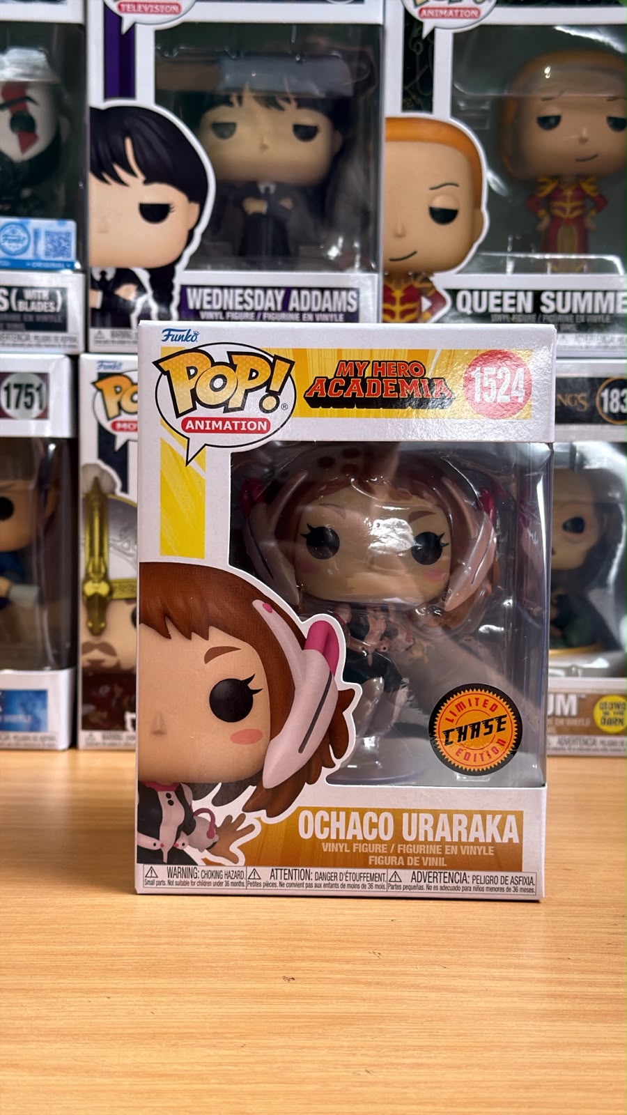 Funko Pop My Hero Academia MHA Ochaco Urakaka CHASE 1524