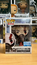 Funko Pop God Of War Kratos with Blades Toy Temple Exclusive 1285