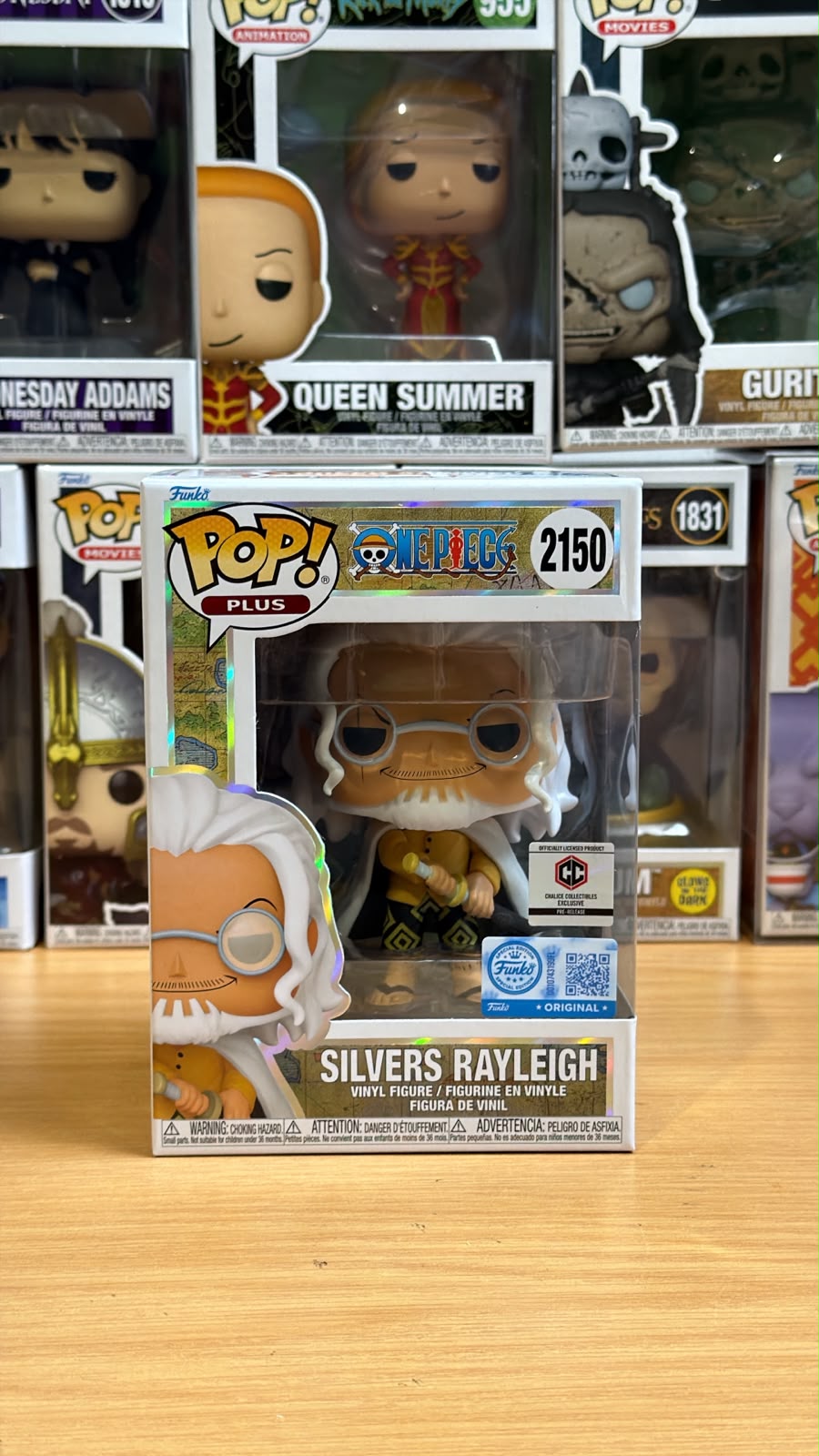 Funko Pop One Piece Silvers Rayleigh Chalice Exclusive 2150
