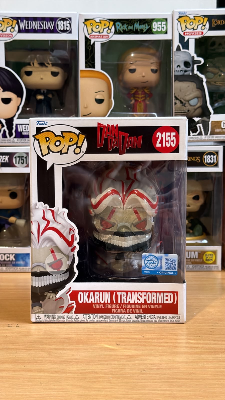 Funko Pop DanDaDan Okarun (Transformed) Exclusive Pop Premium 2155