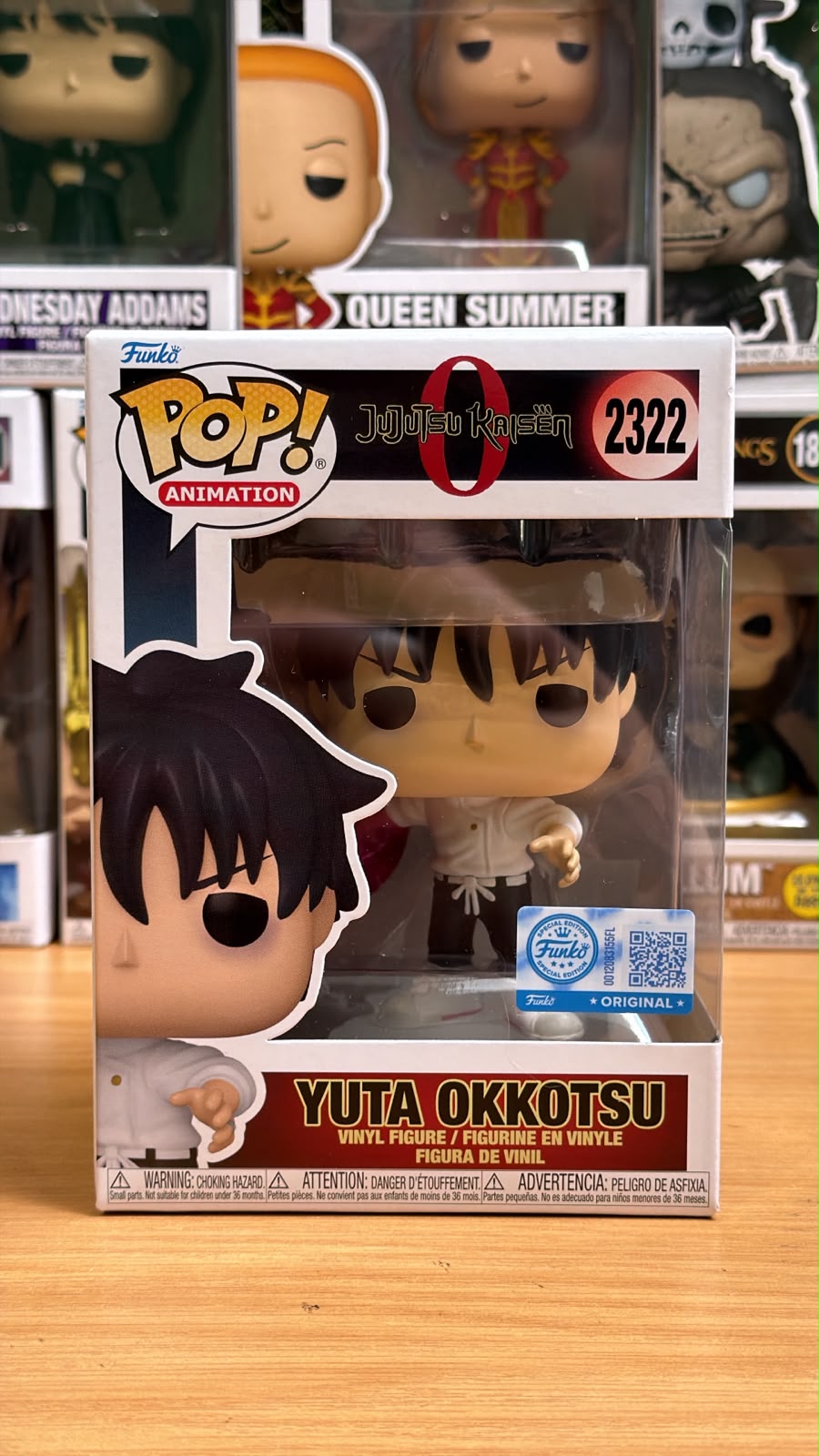 Funko Pop Jujutsu Kaisen Zero Yuta Okkotsu Exclusive 2322