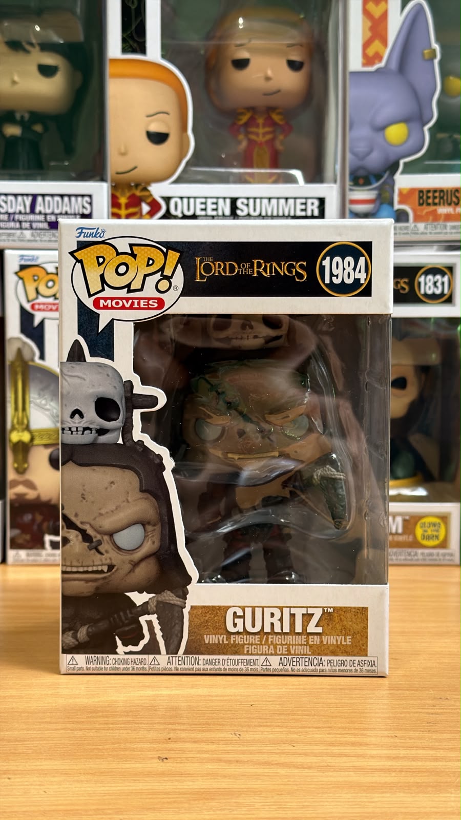 Funko Pop Lord of the Rings LOTR Guritz 1984