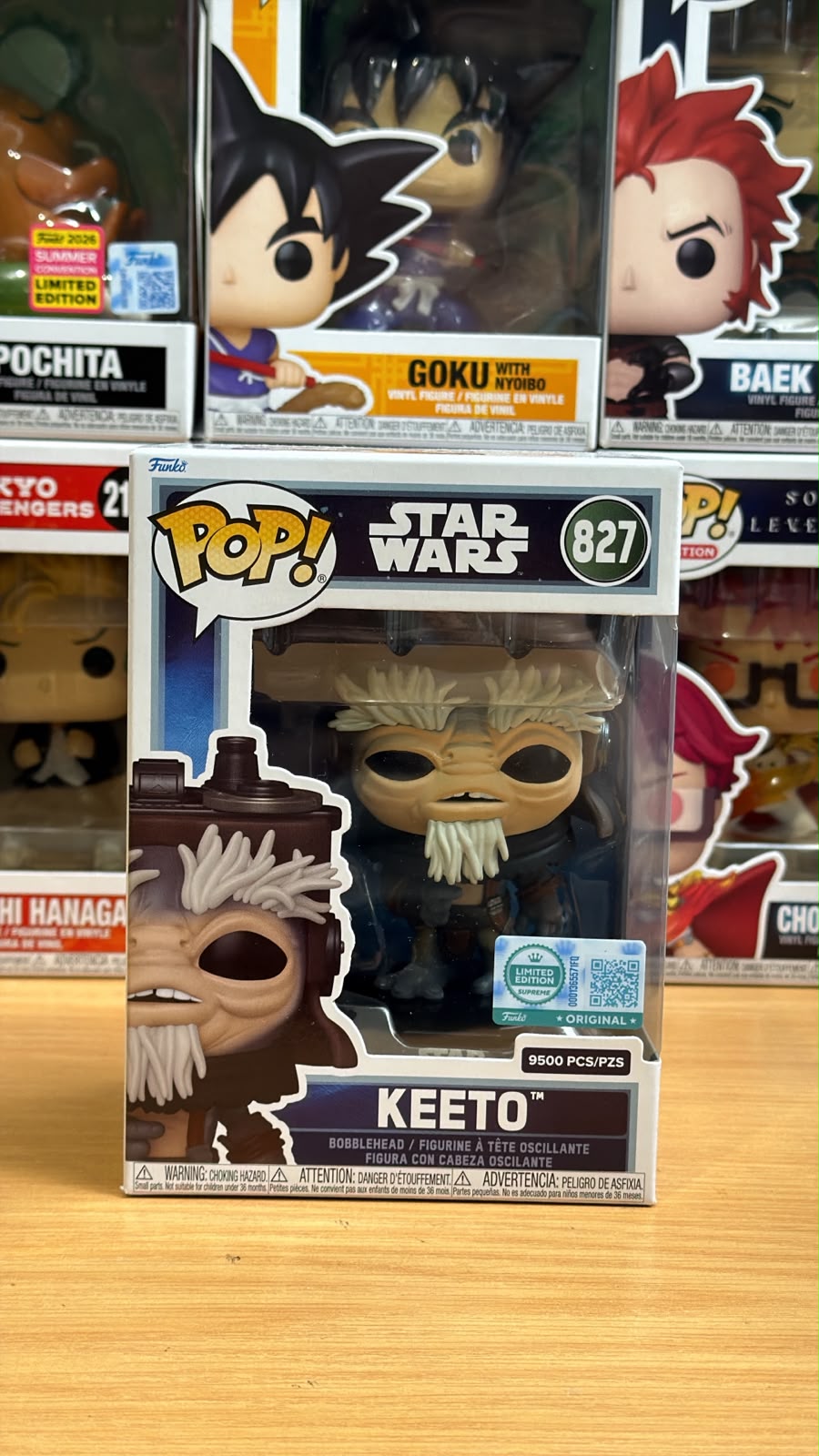 Funko Pop Star Wars Keeto LE 827