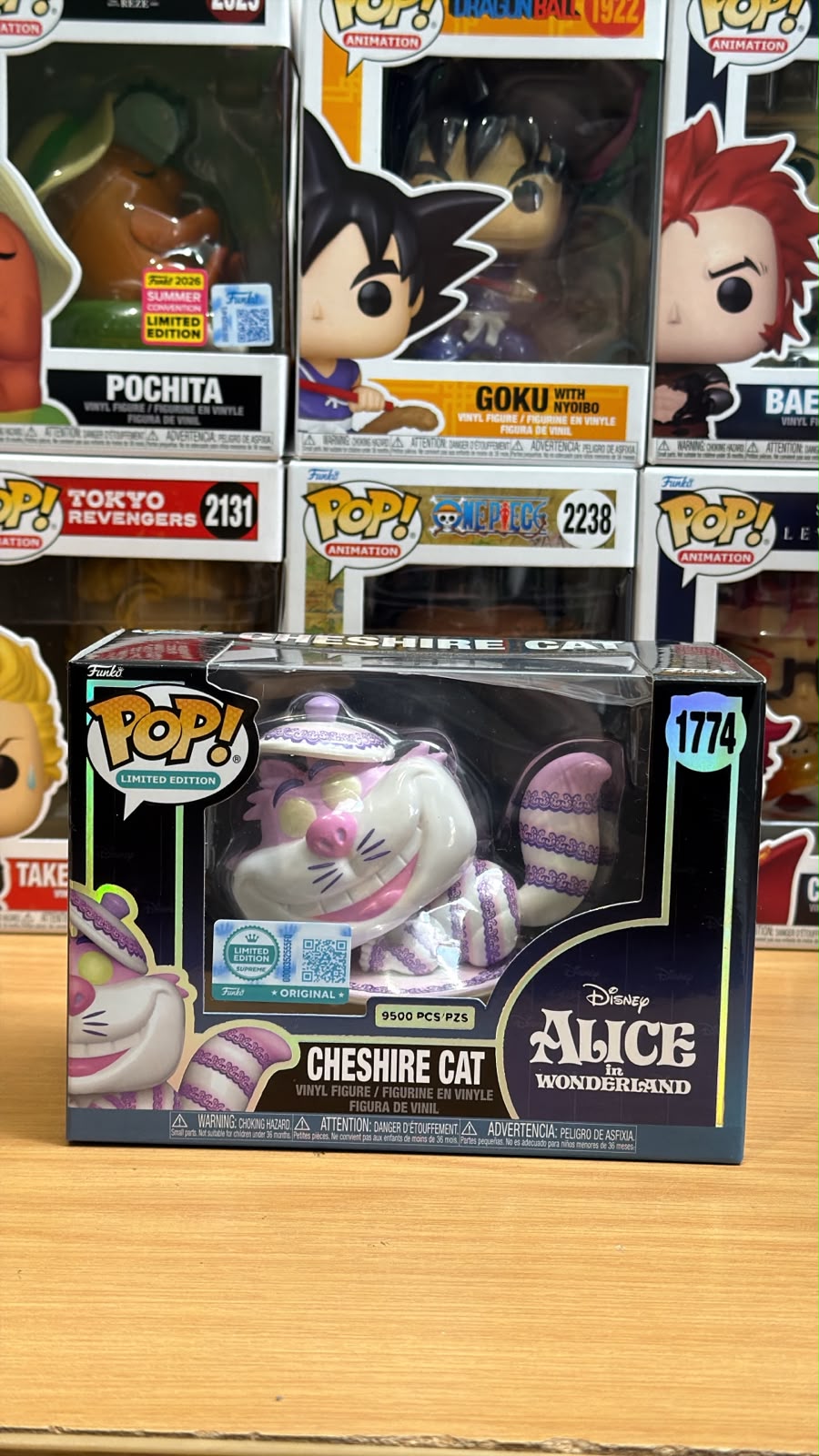 Funko Pop Alice in wonderland Cheshire Cat LE 1774