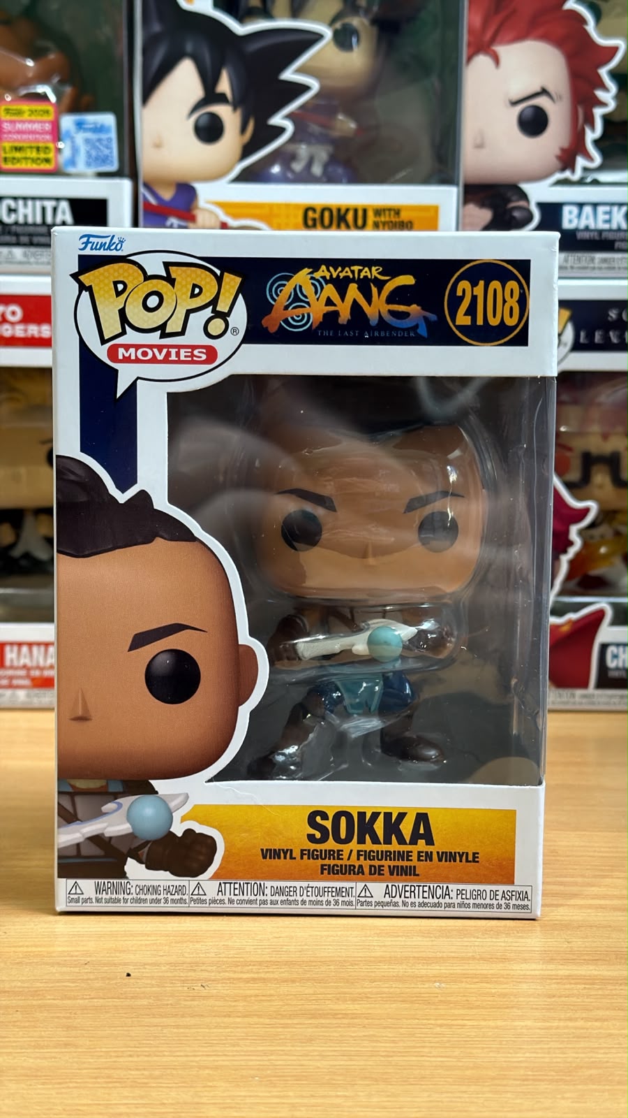 Funko Pop Avatar Aang Sokka 2108
