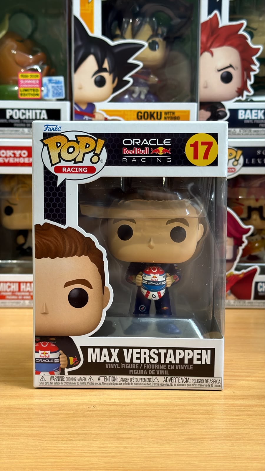 Funko Pop Racing Max Verstappen 17