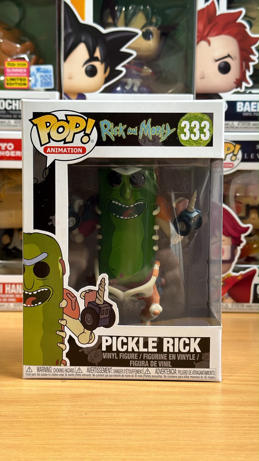 Funko Pop Rick and Morty Pickle Rick 333