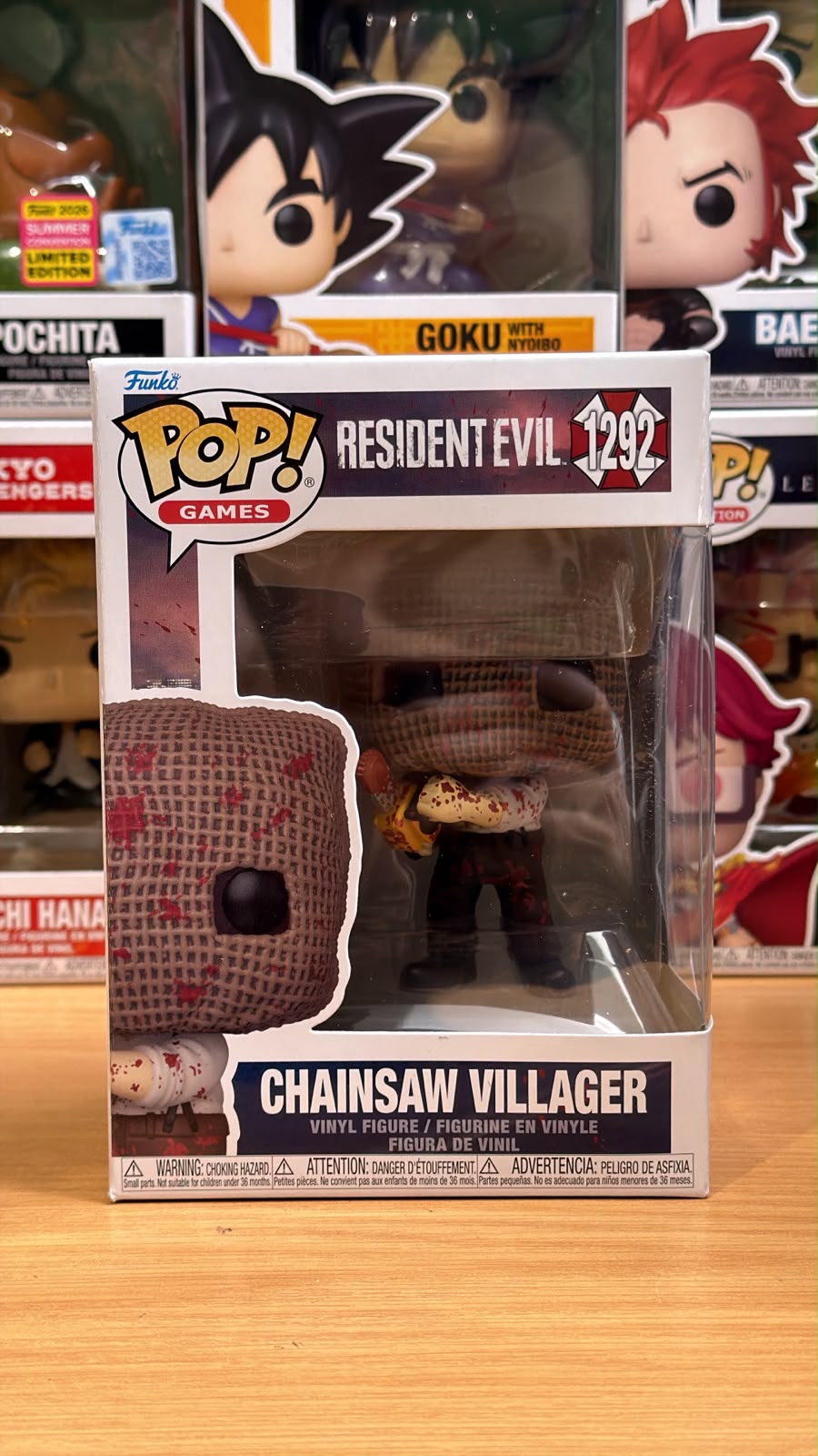 Funko Pop Resident Evil Chainsaw Villager 1292