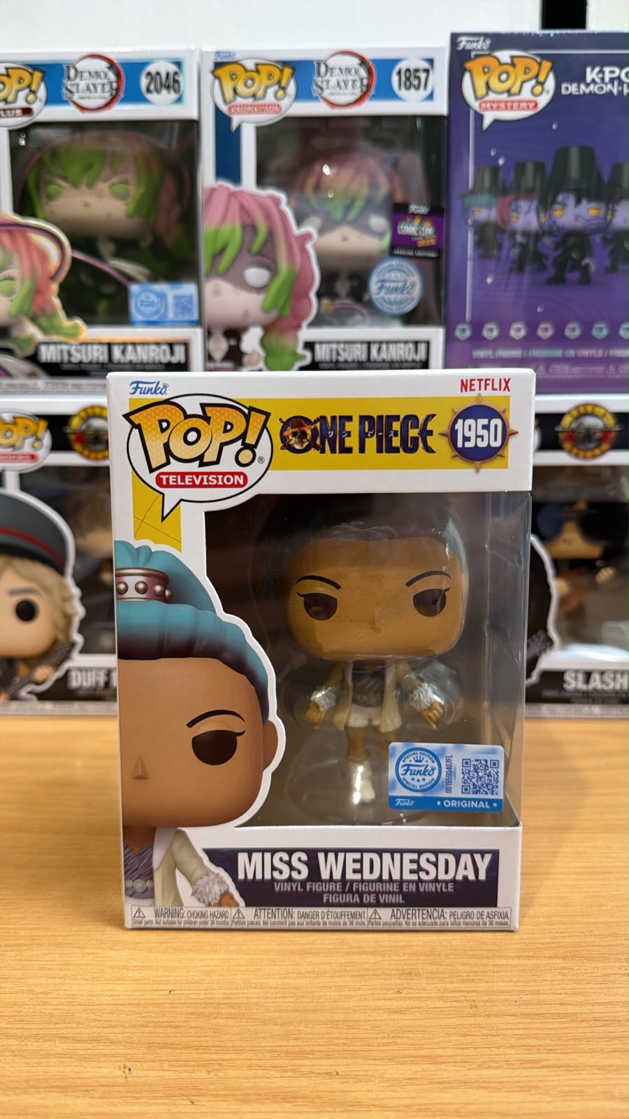 Funko Pop One Piece Miss Wednesday exclusive 1950