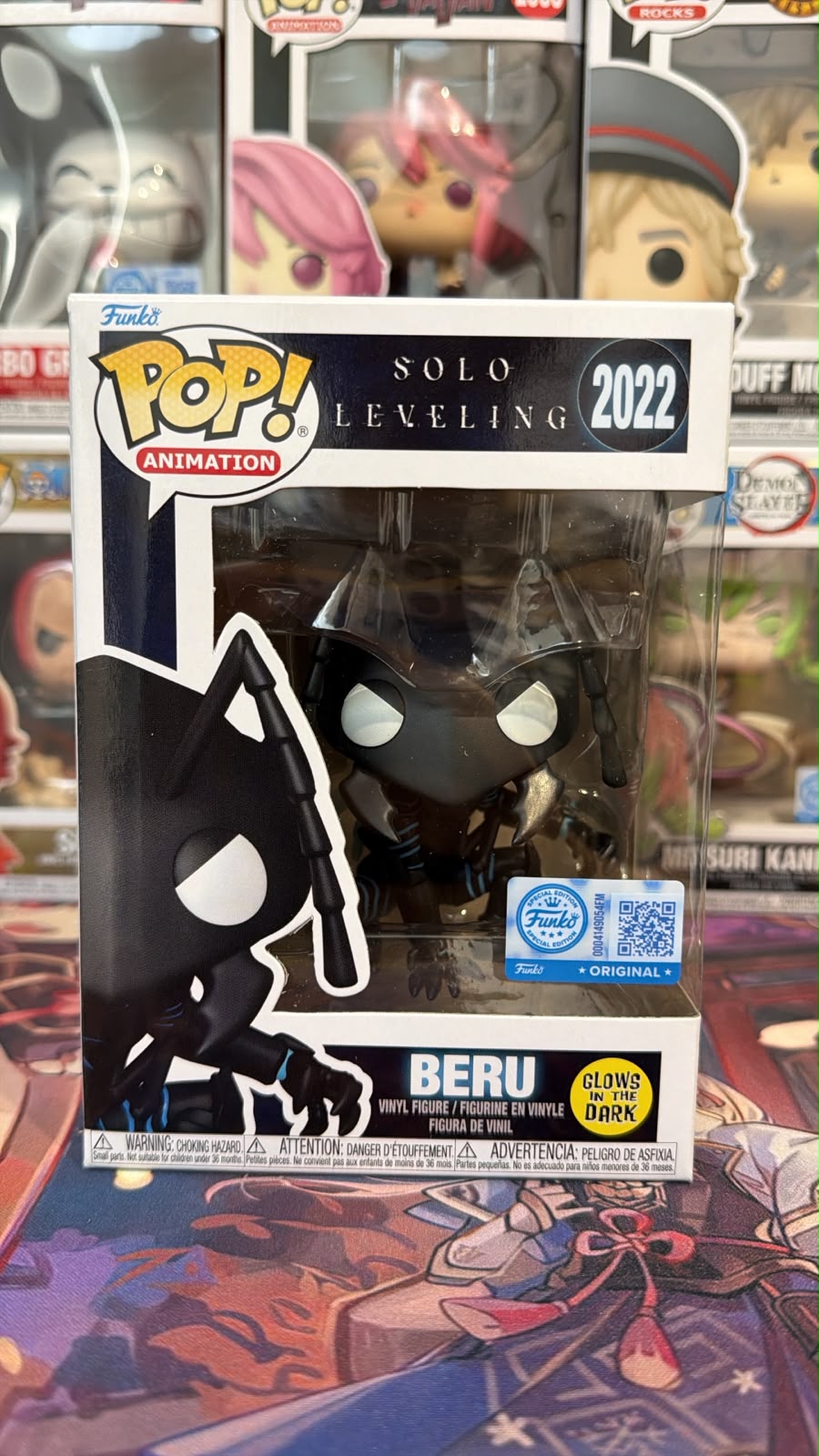 Funko Pop Solo Leveling Beru GITD exclusive 2022