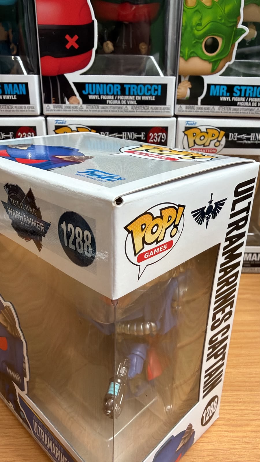 Funko Pop Total War Warhammer Ultramarines Captain 1288