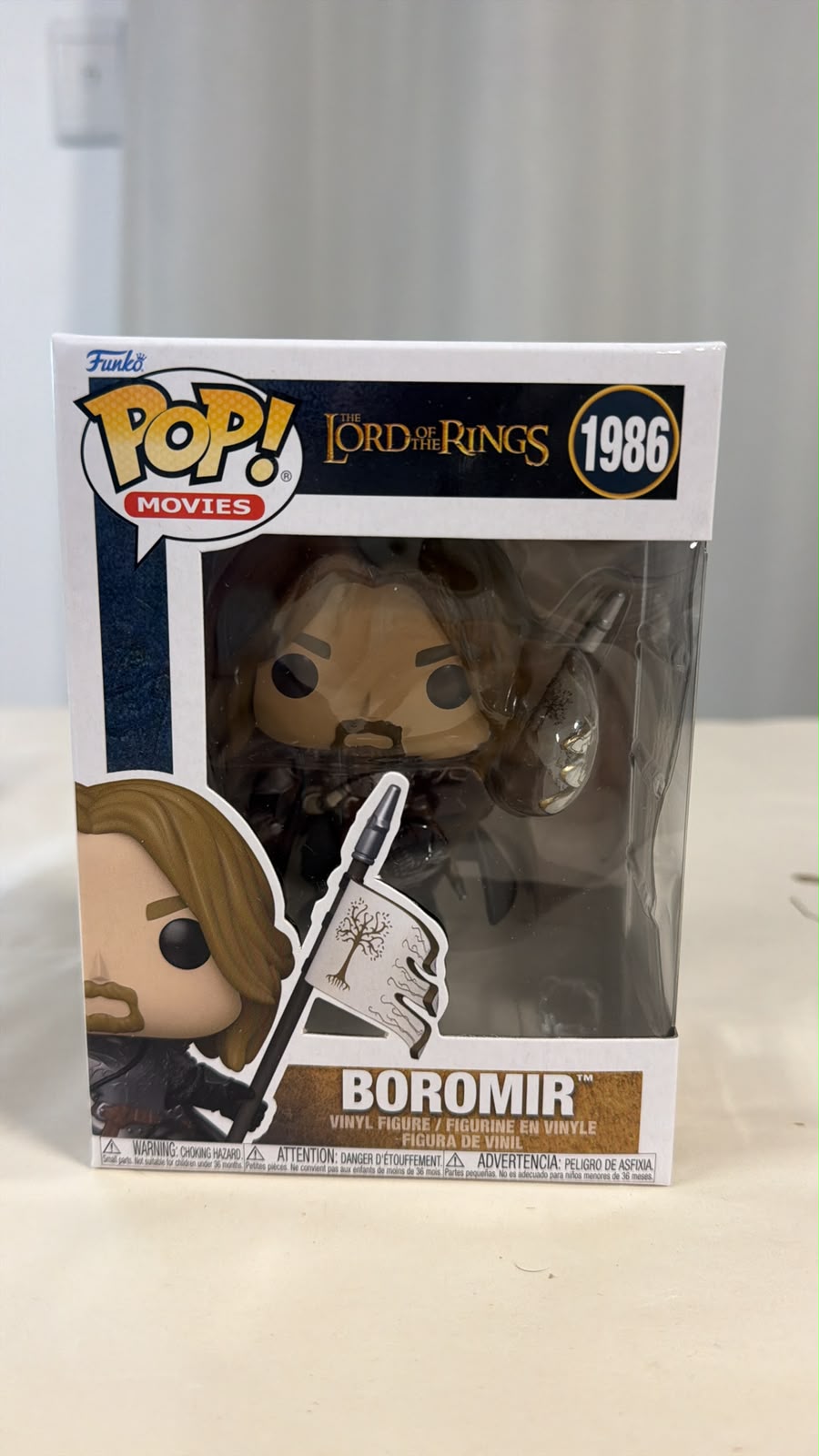 Funko Pop Lord of the Rings Boromir 1986