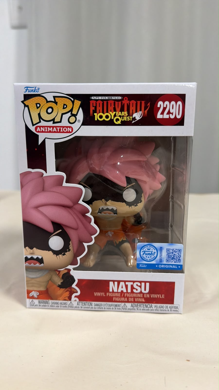 Funko Pop Fairy Tail Natsu 2290