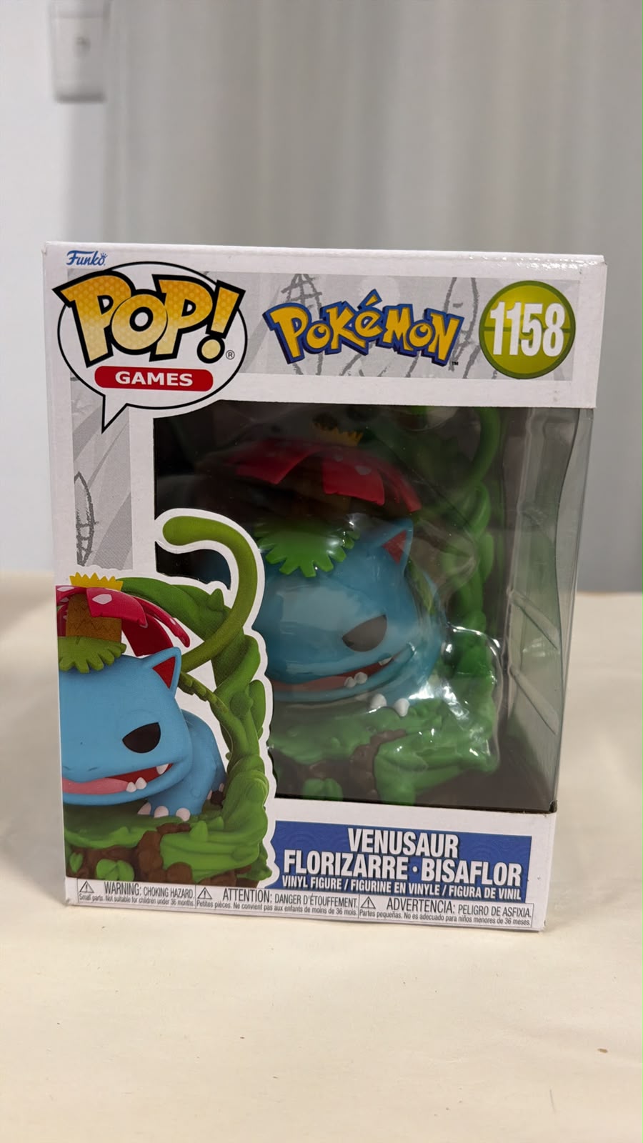 Funko Pop Pokemon Venusaur 1158
