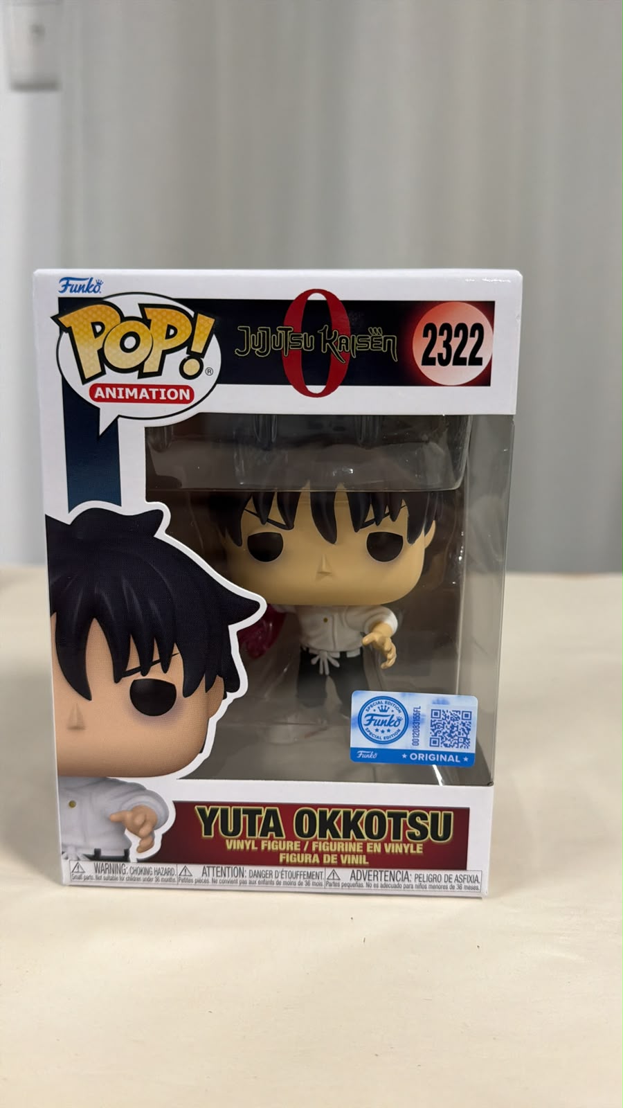 Funko Pop Jujutsu Kaisen Yuta 2322