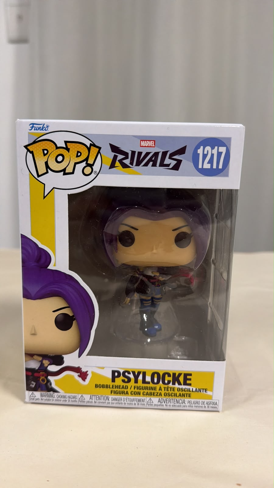 Funko Pop Rivals Psylocke 1217