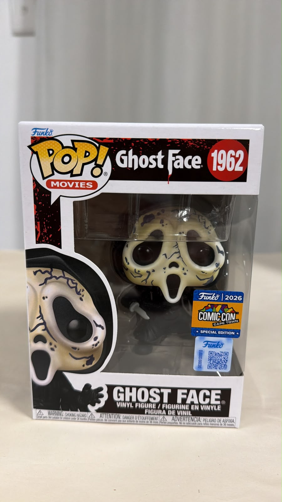 Funko Pop Ghostface Comicon 1962