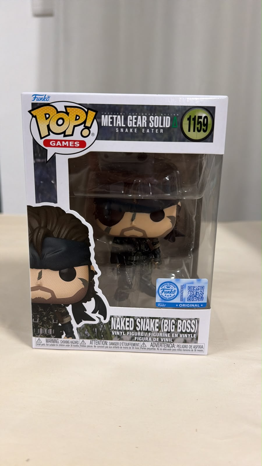 Funko Pop Metal Gear Snake 1159
