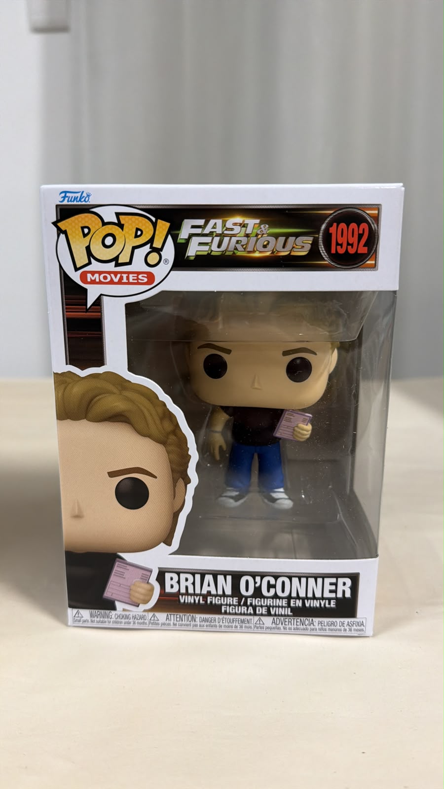 Funko Pop Fast & Furious Brian 1992