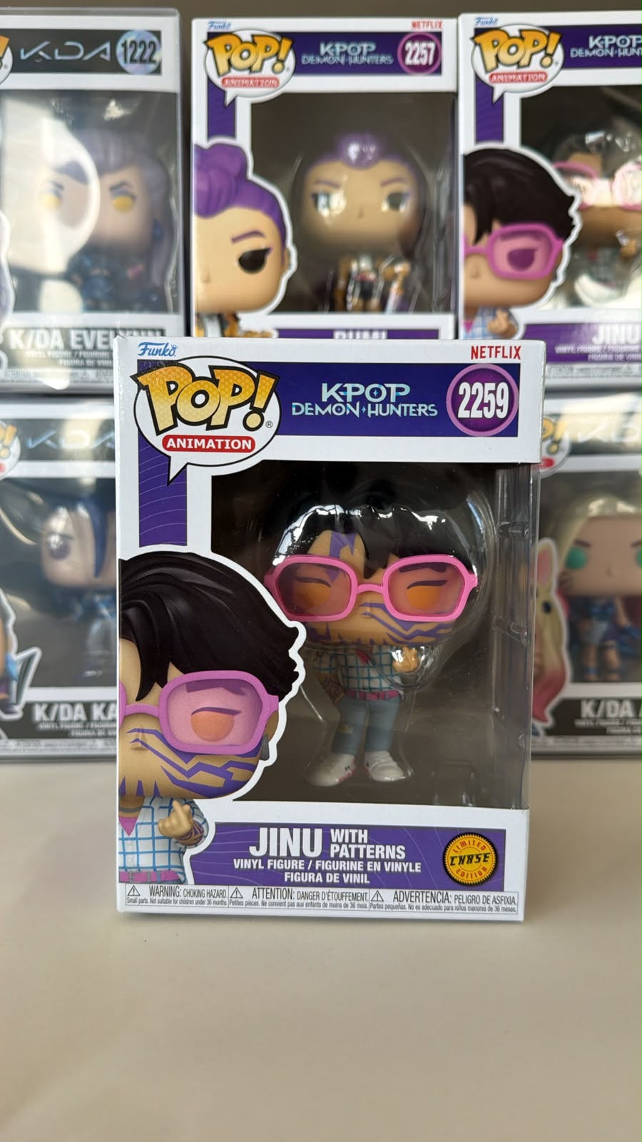 Funko Pop Kpop Demon Hunters Jinu CHASE 2259