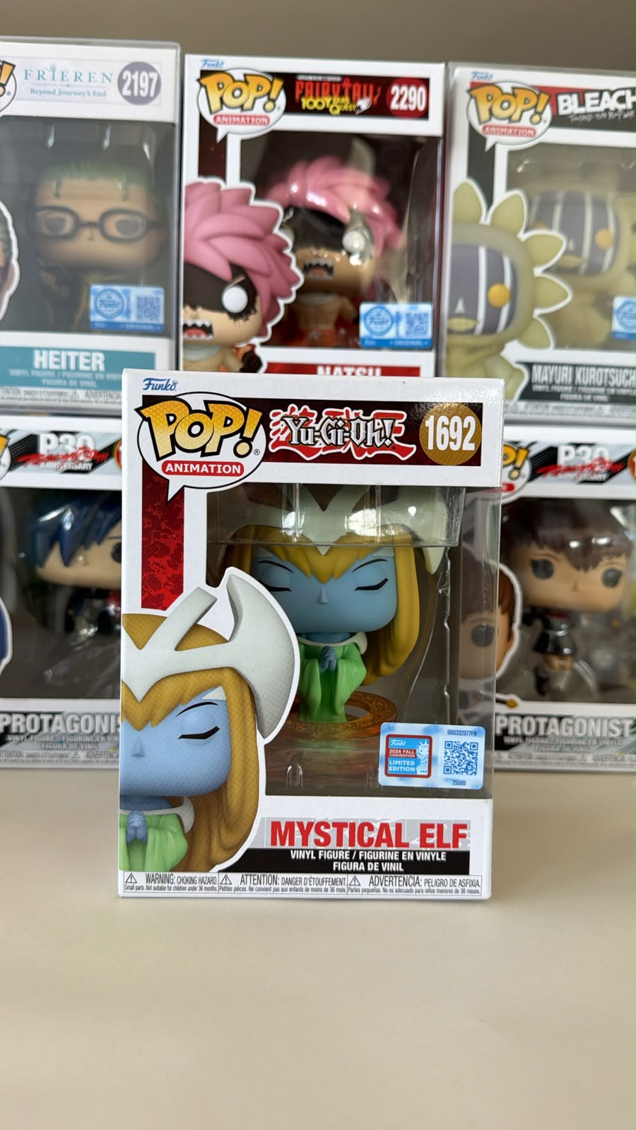 Funko Pop Yu-Gi-Oh Mystical elf Convention 1692