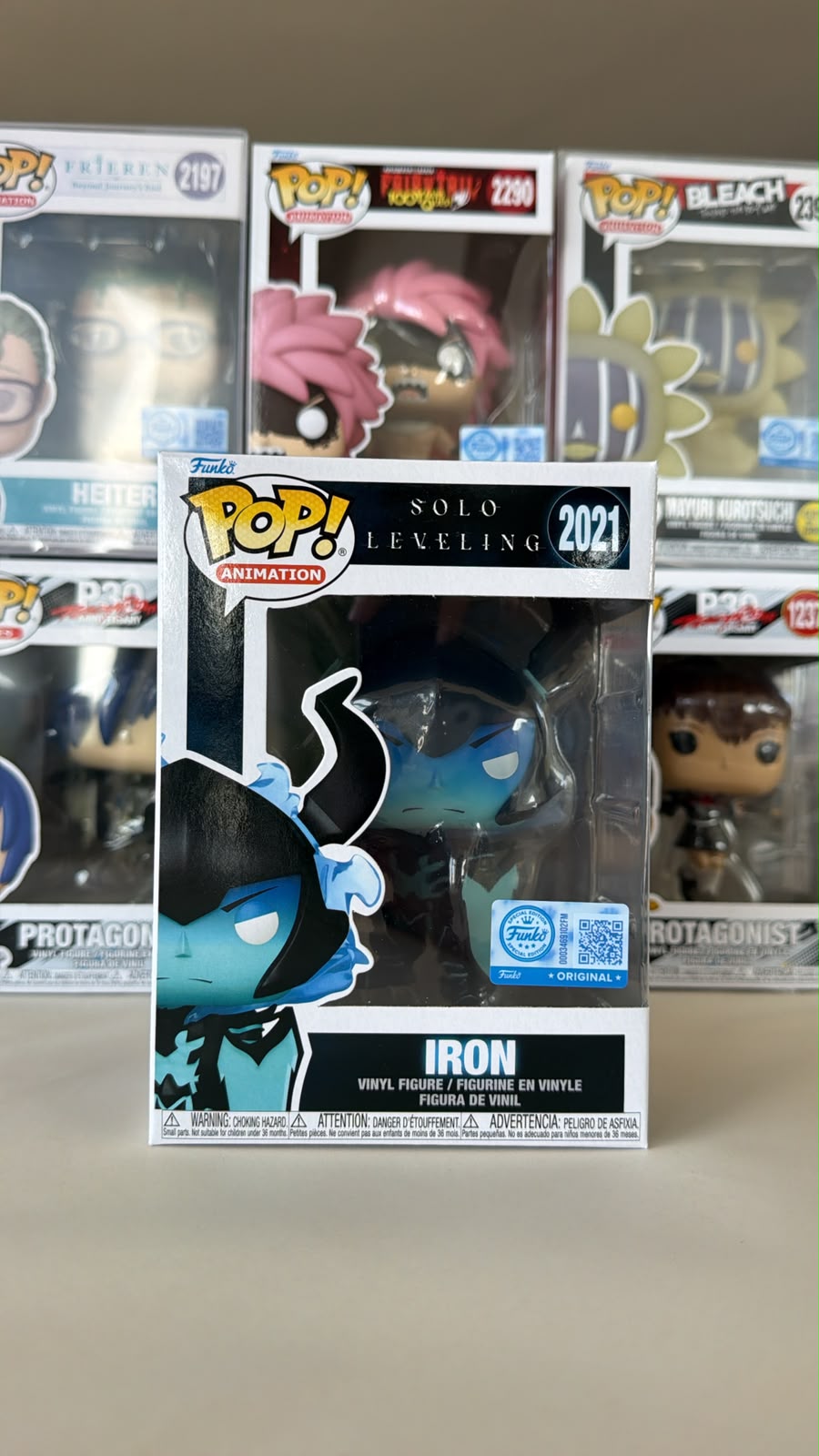 Funko Pop Solo Leveling Iron 2021