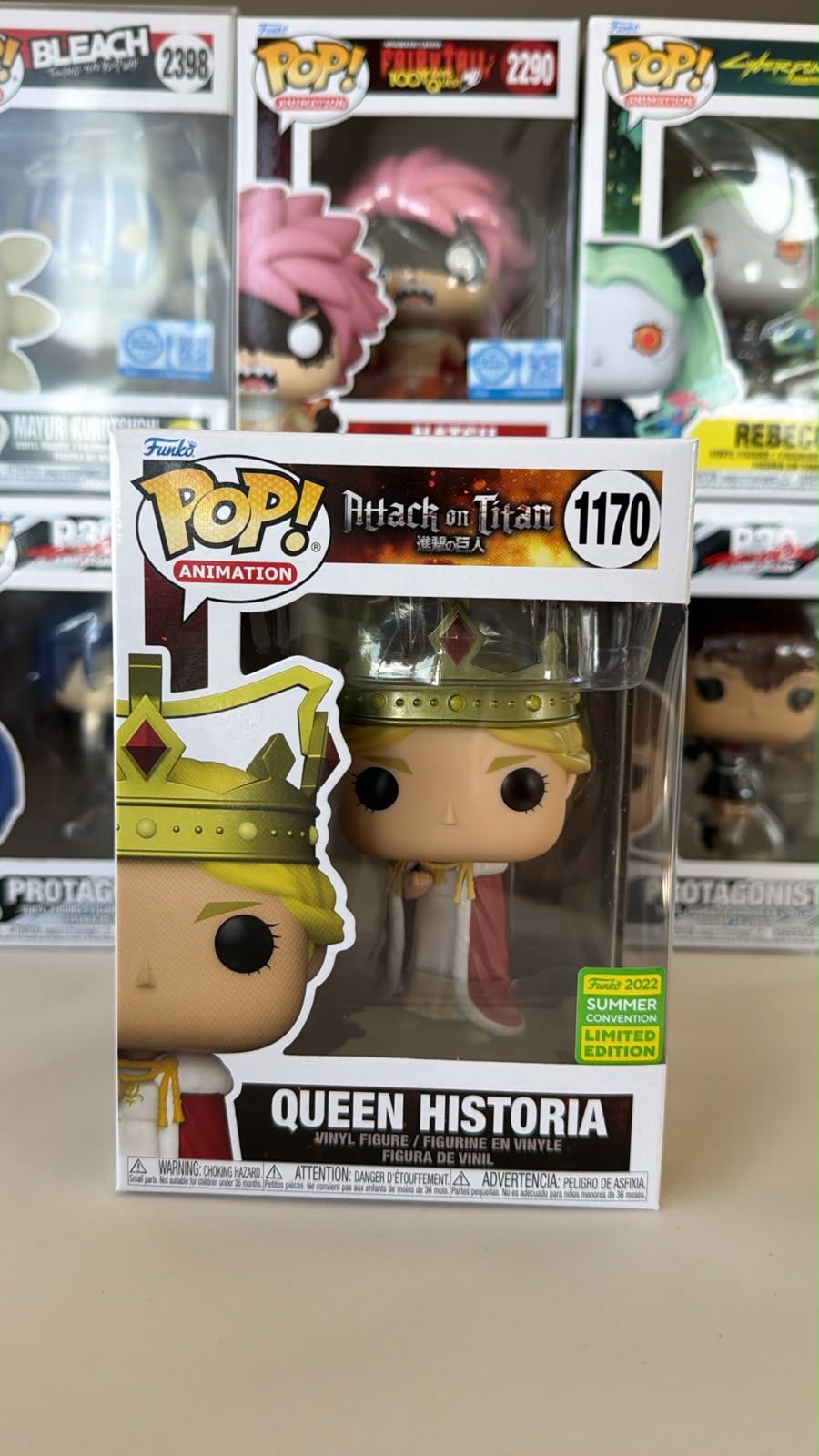 Funko Pop Attack on Titan AOT Queen Historia Convention 1170