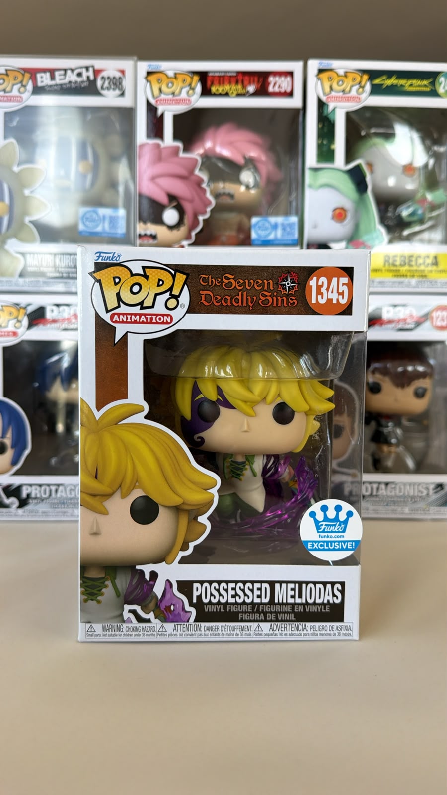 Funko Pop Seven Deadly Sins SDS Possessed Meliodas Exclusive 1345