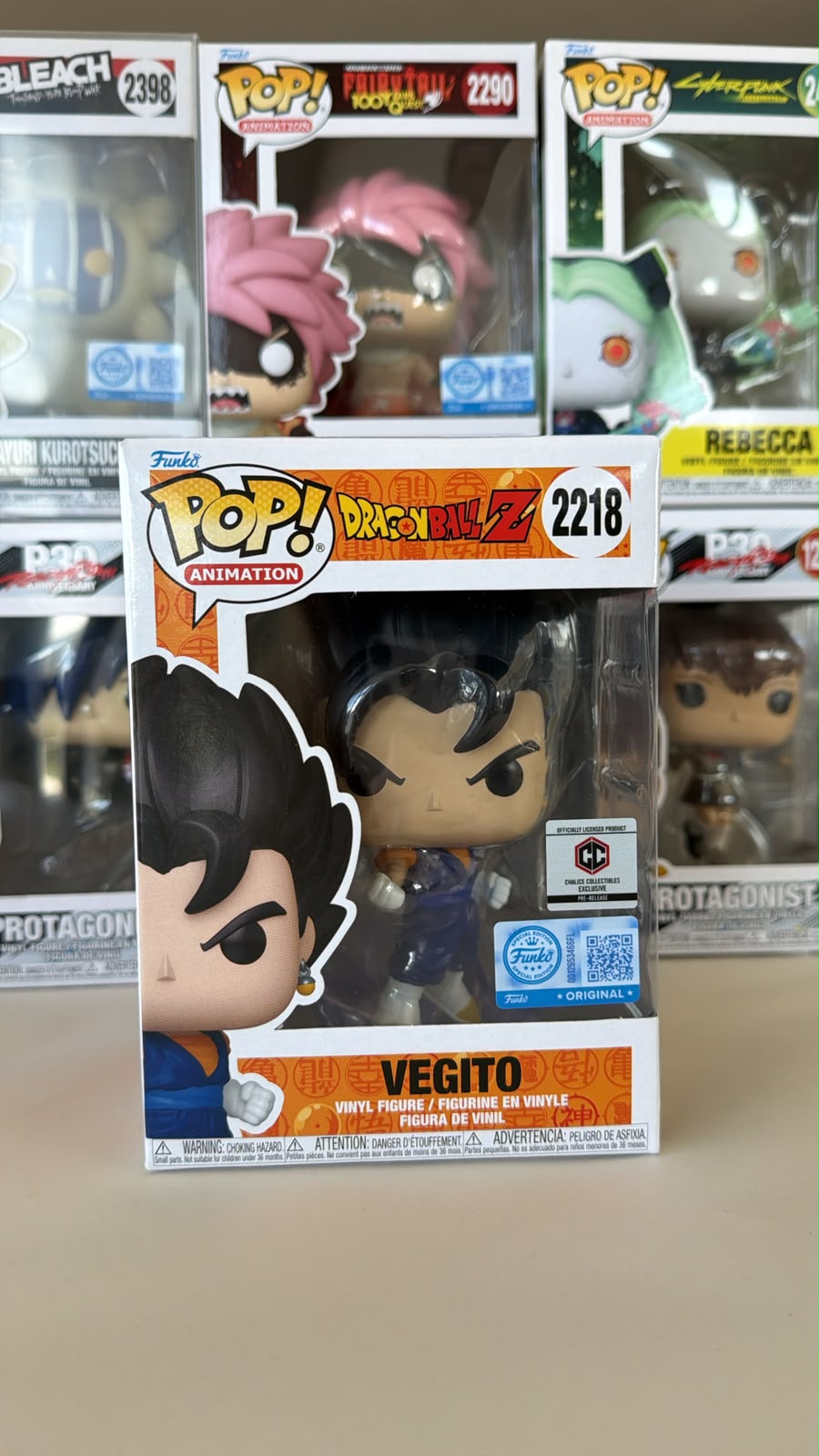 Funko Pop Dragon Ball Z DBZ Vegito Chalice PR 2218