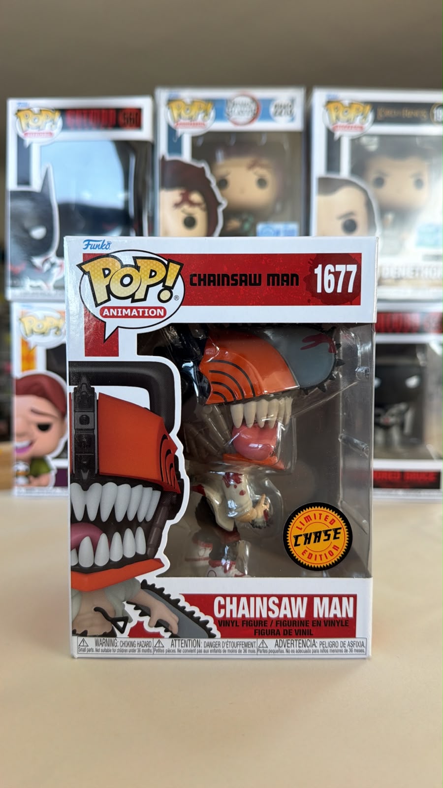 Funko Pop Chainsaw man CHASE 1677