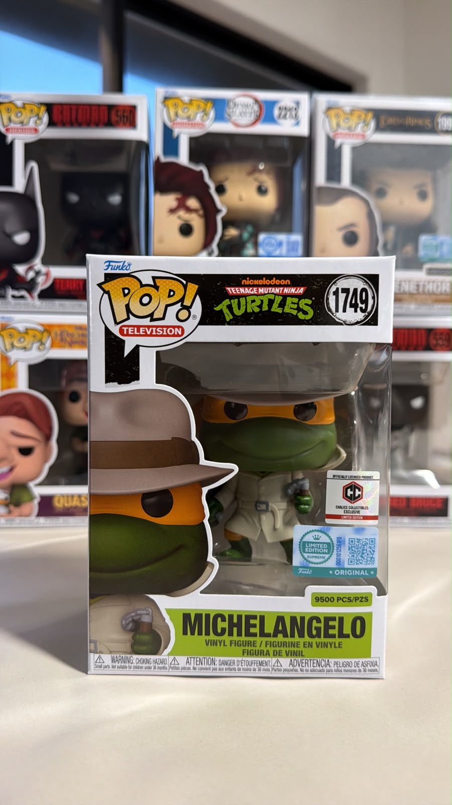 Funko Pop Teenage Mutant Ninja Turtles TMNT Michaelangelo 1749