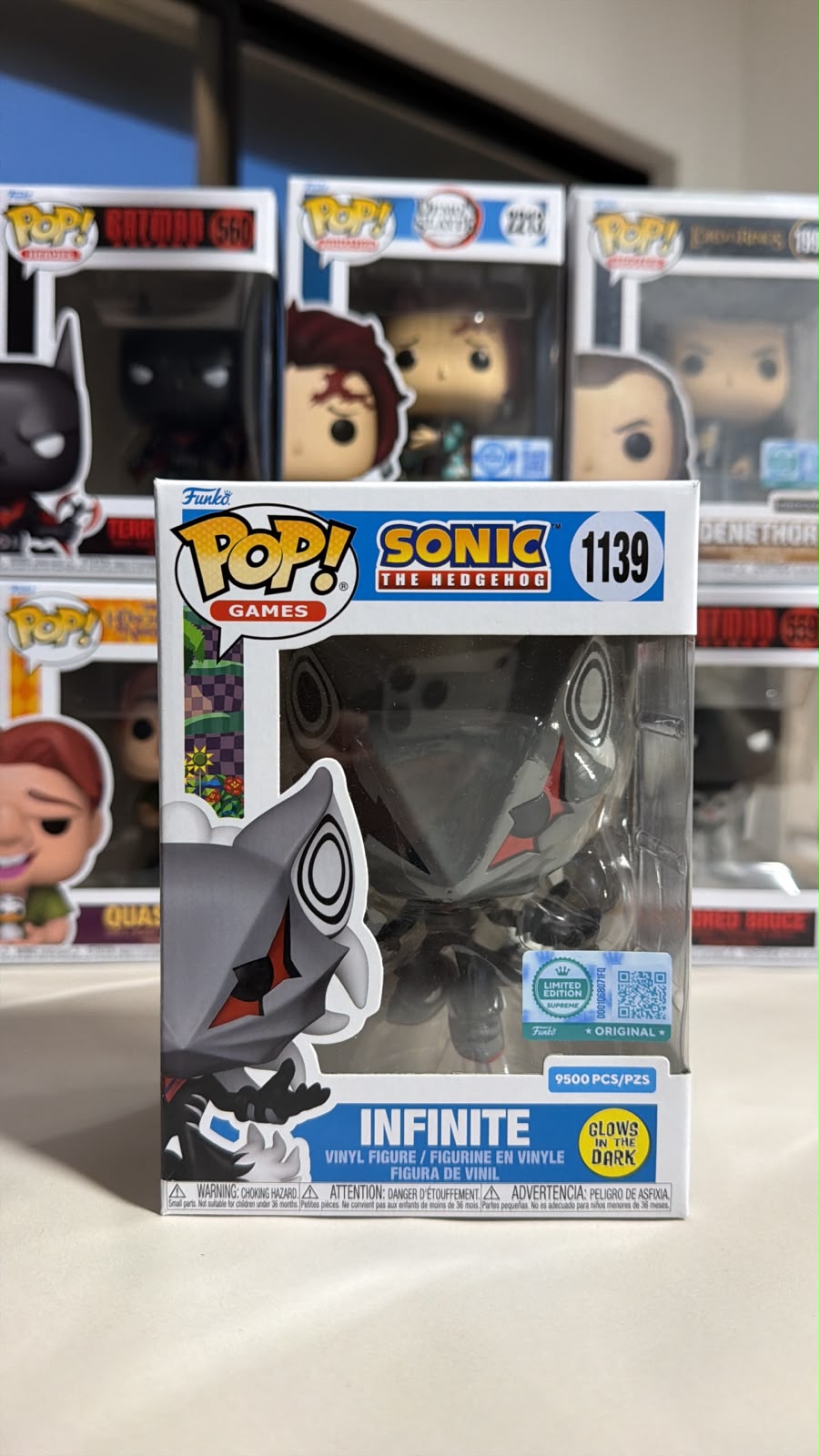 Funko Pop Sonic The Hedgehog Infinite 1139
