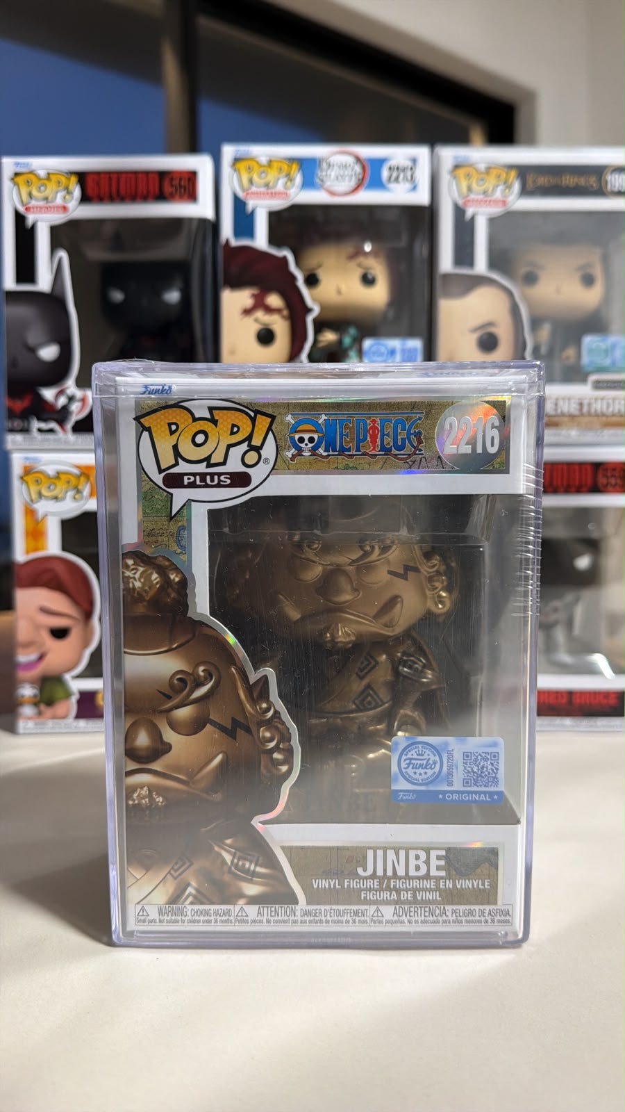 Funko Pop One Piece Jinbe Bronze Statue 2216