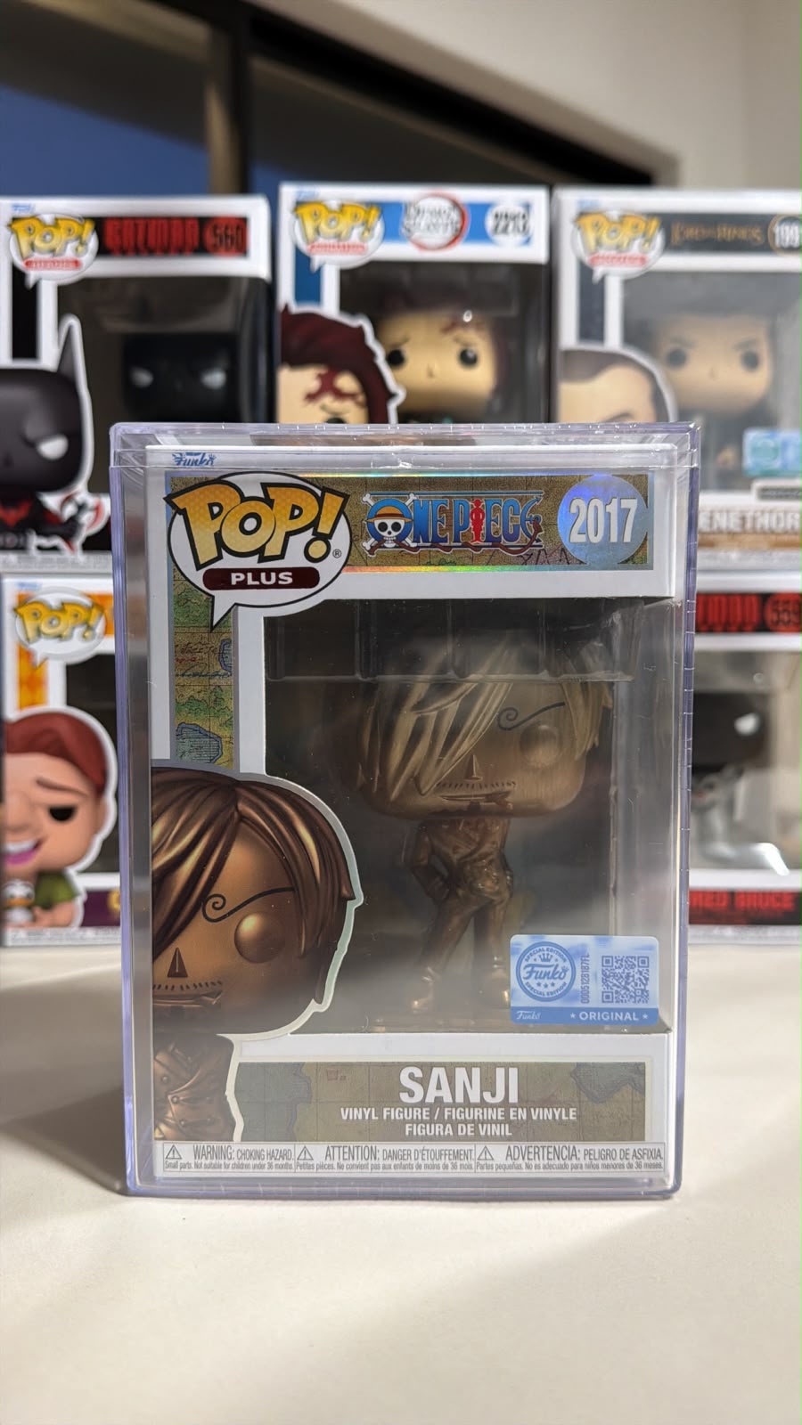 Funko Pop One Piece Sanji Bronze Statue 2017