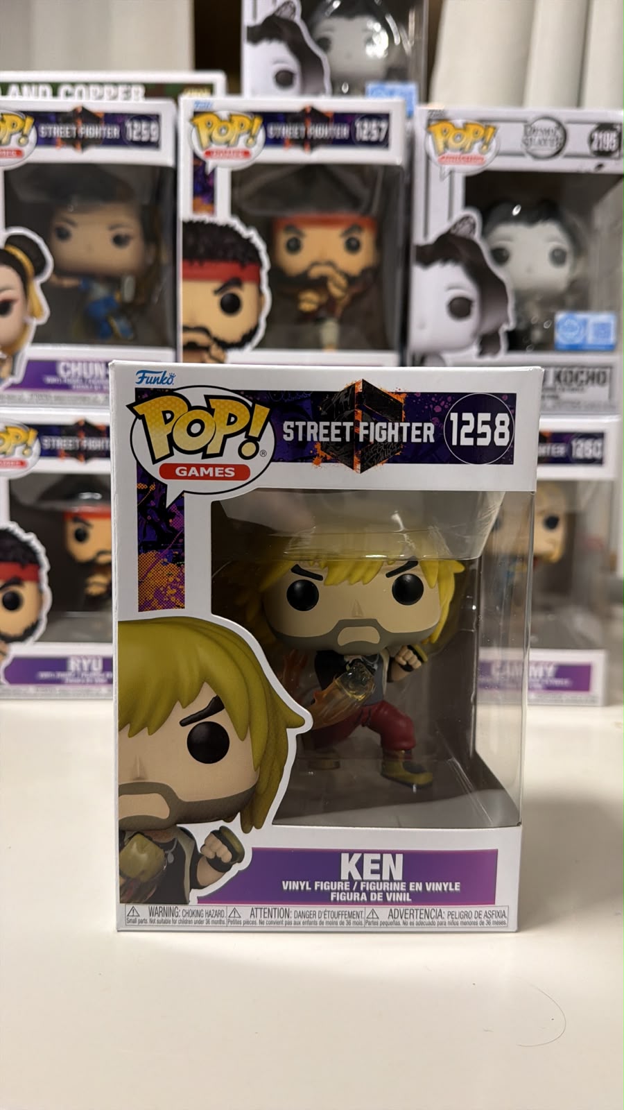 Funko Pop Street Fighter Ken 1258